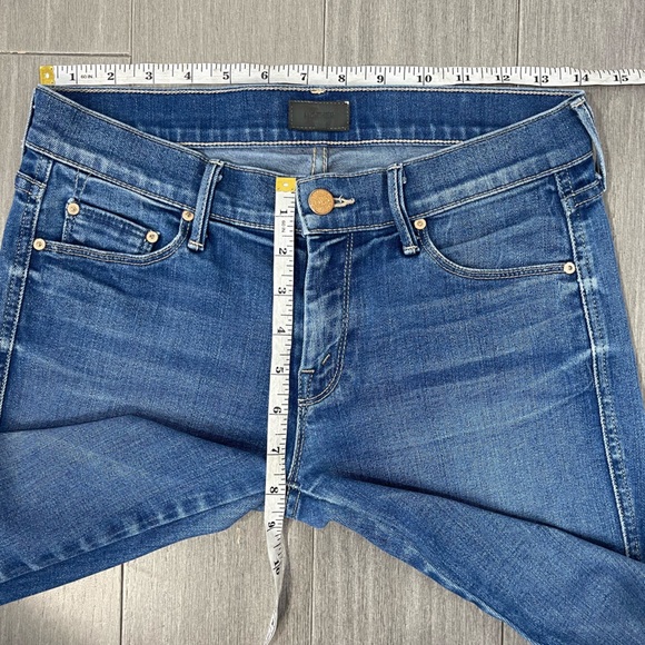 Mother The Vamp Spiked Heels To Tractor Wheels Jeans 26 Skinny Ankle Revolve - Picture 15 of 16